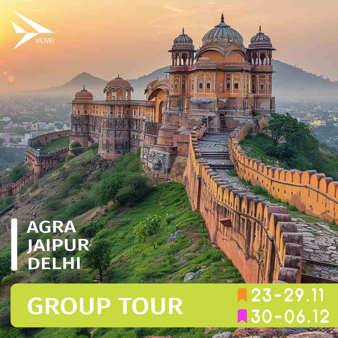 Group Tour in INDIA, Agra>Delhi>Jaipur