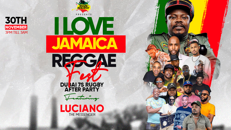 I LOVE JAMAICA: Reggae Beachfest at Barasti Dubai