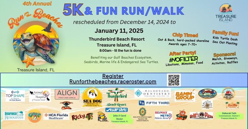 Run for the Beaches 5K & Fun Run\/Walk