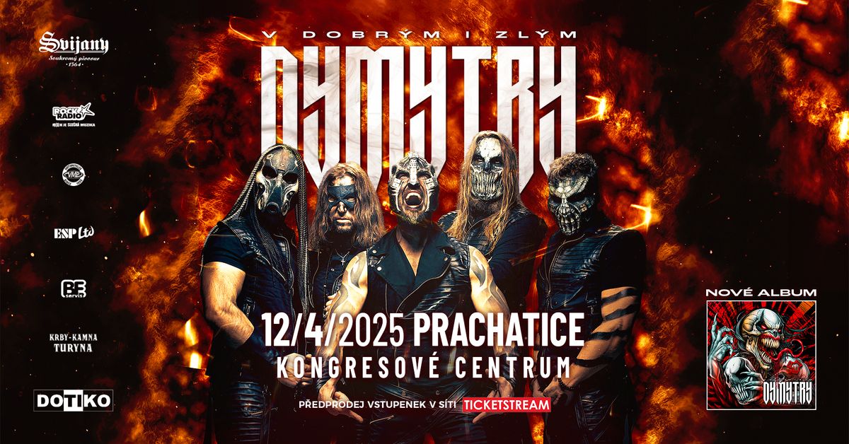 DYMYTRY | V dobr\u00fdm i zl\u00fdm tour 2025 - Prachatice