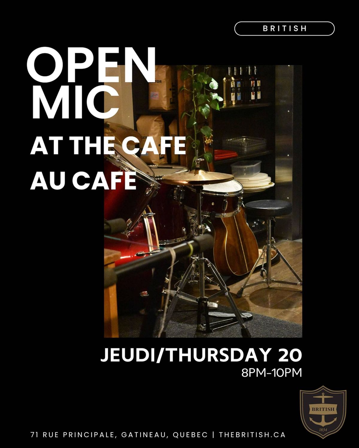 Open Mic Au Cafe