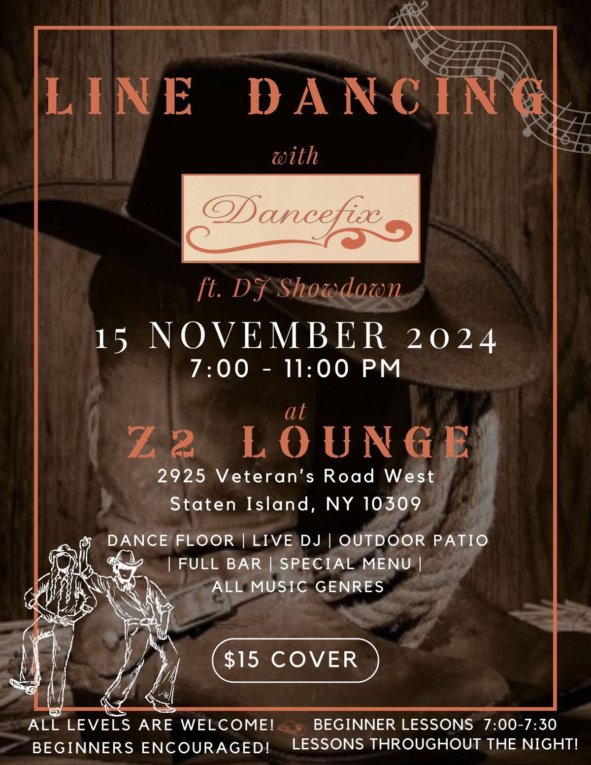 Line Dancing Night at Z2 Lounge