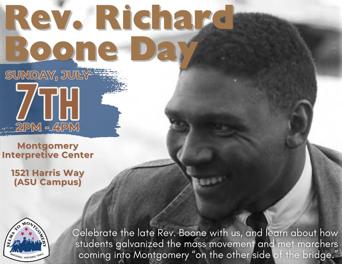 Rev. Richard Boone Day!