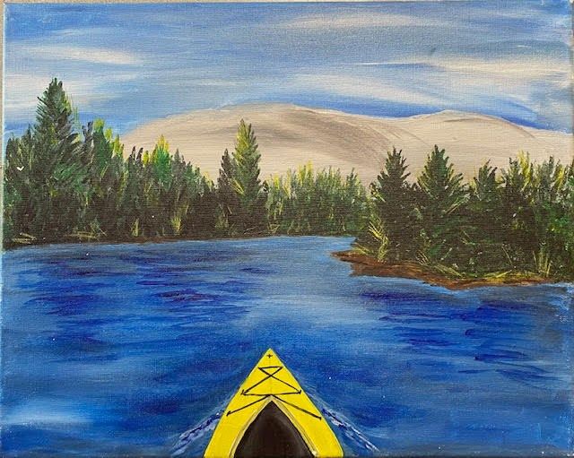 ADK Kayaking Paint & Sip Event