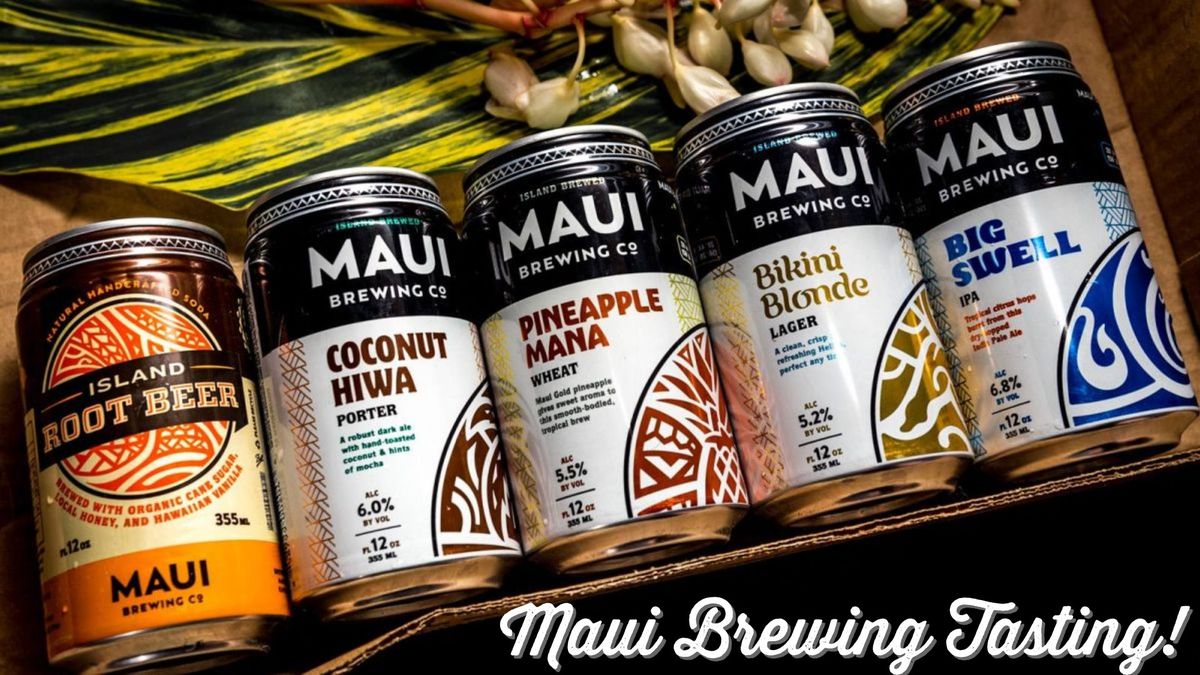 Maui Brewing Tasting