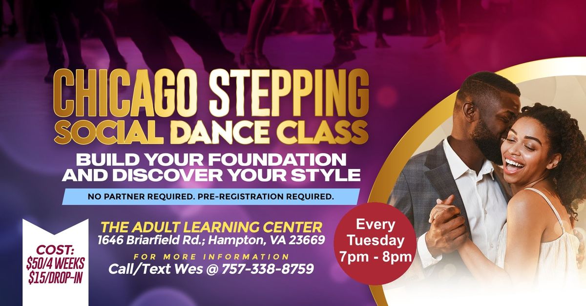 Hampton - Beginners Chicago Stepping Partner Dance Class