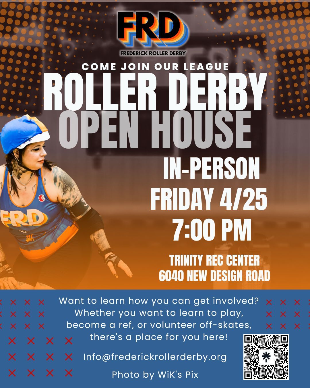 Frederick Roller Derby New Skater Open House!