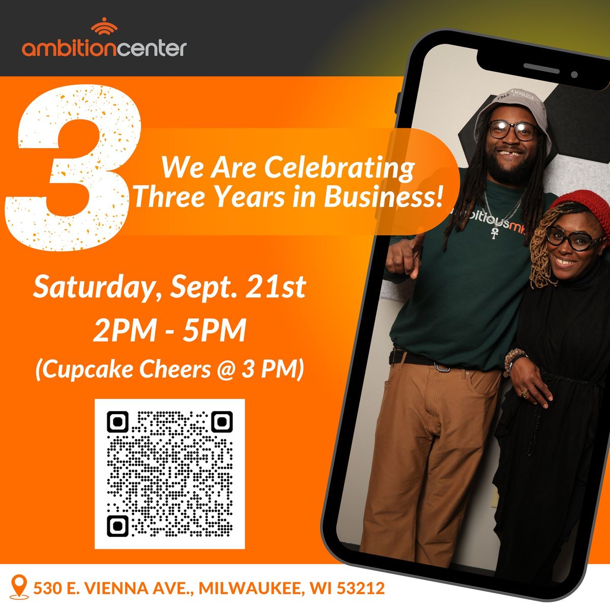 Ambition Center MKE Turns 3!