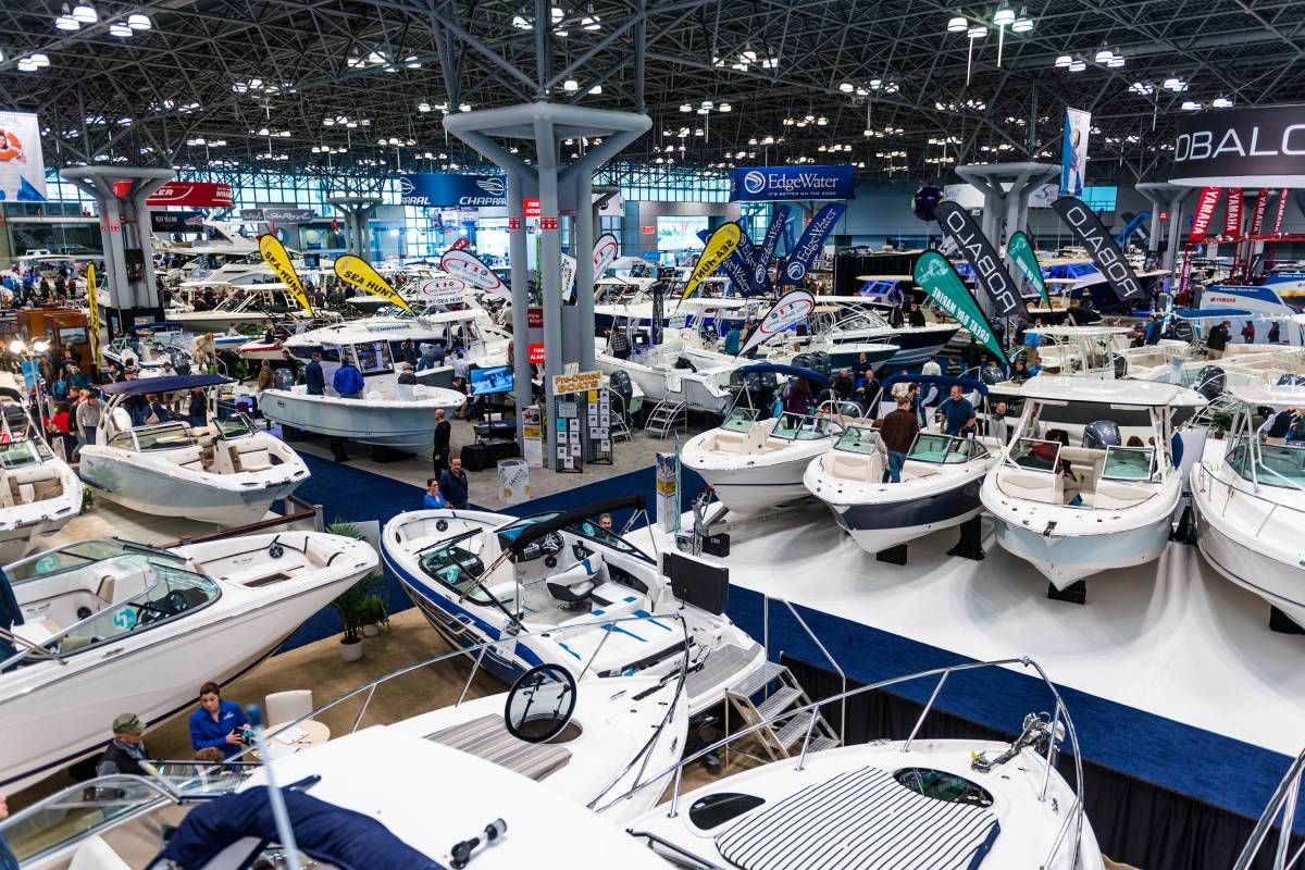 New York Boat Show - Friday at Jacob Javits Center