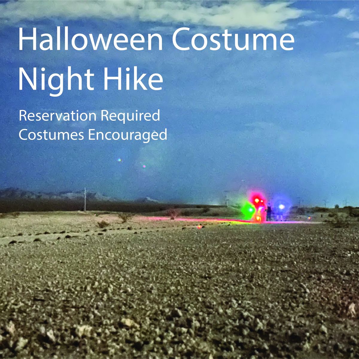 Halloween Costume Night Hike