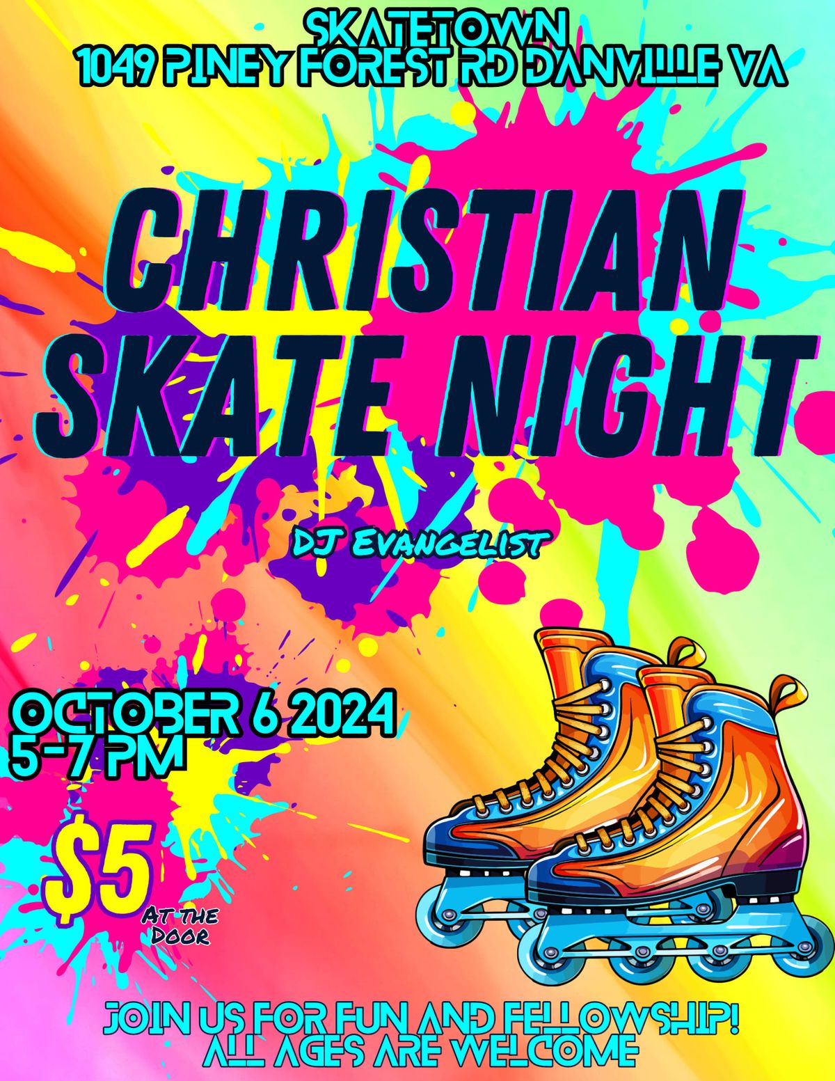 Christian Skate Night