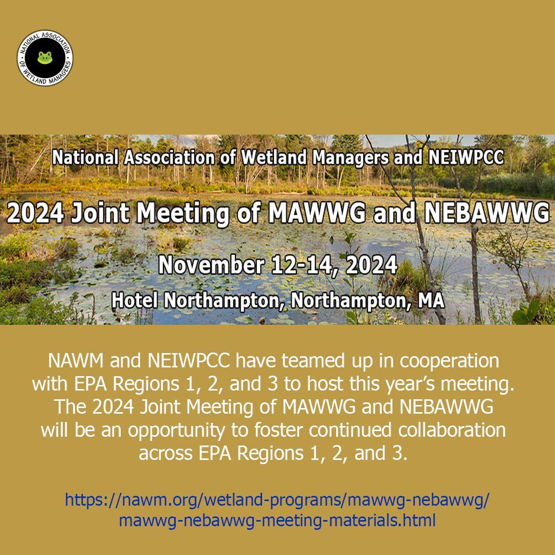 2024 MAWWG-NEBAWWG Joint Meeting