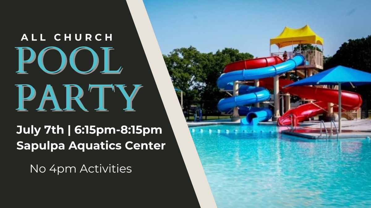 SapNaz All Church Pool Party