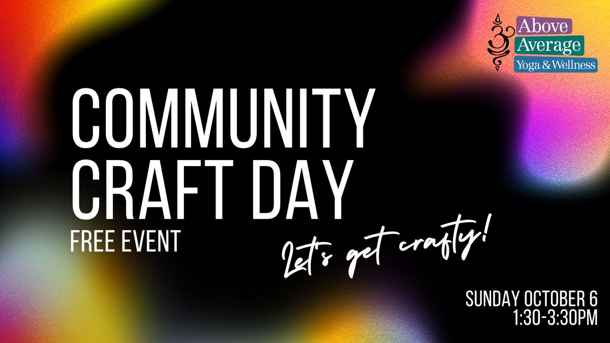 Community Craft Day