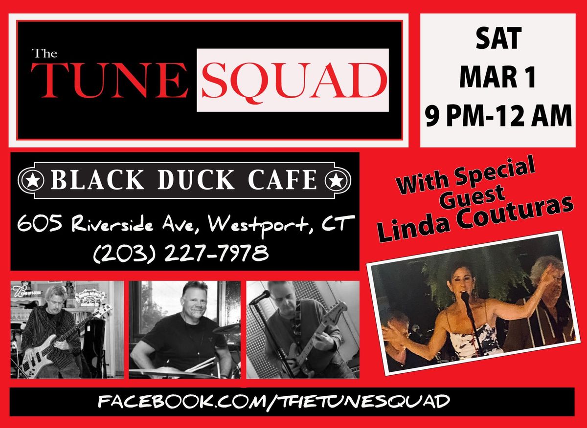 Tune Squad w\/s\/g Linda Couturas at Black Duck, Westport, CT