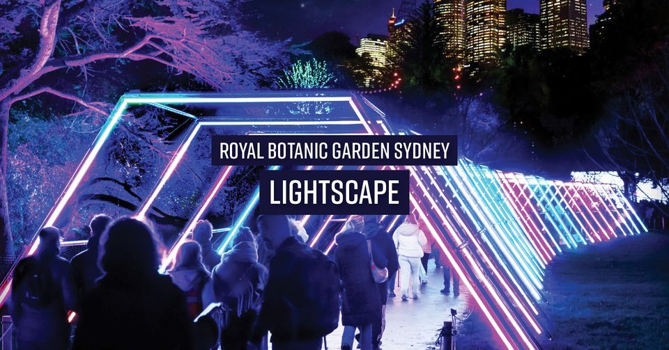 Vivid Sydney: Lightscape at the Royal Botanic Garden, Sydney