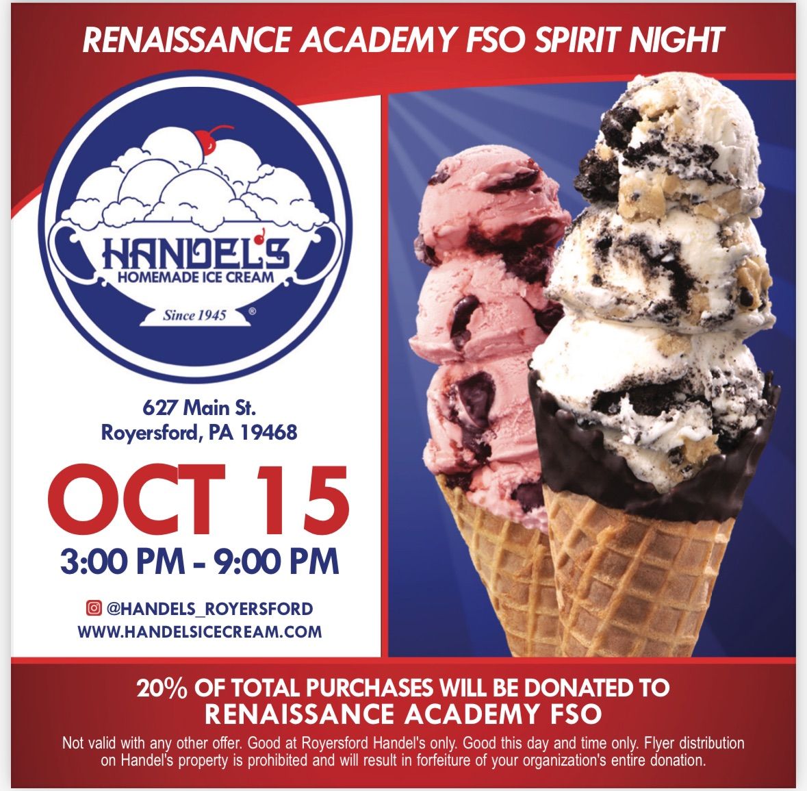 Handel\u2019s Ice Cream Night