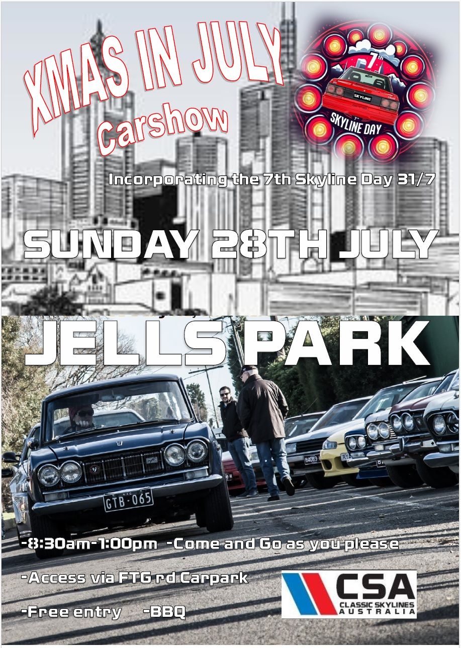 XMAS in JULY Car Show - Jells Park