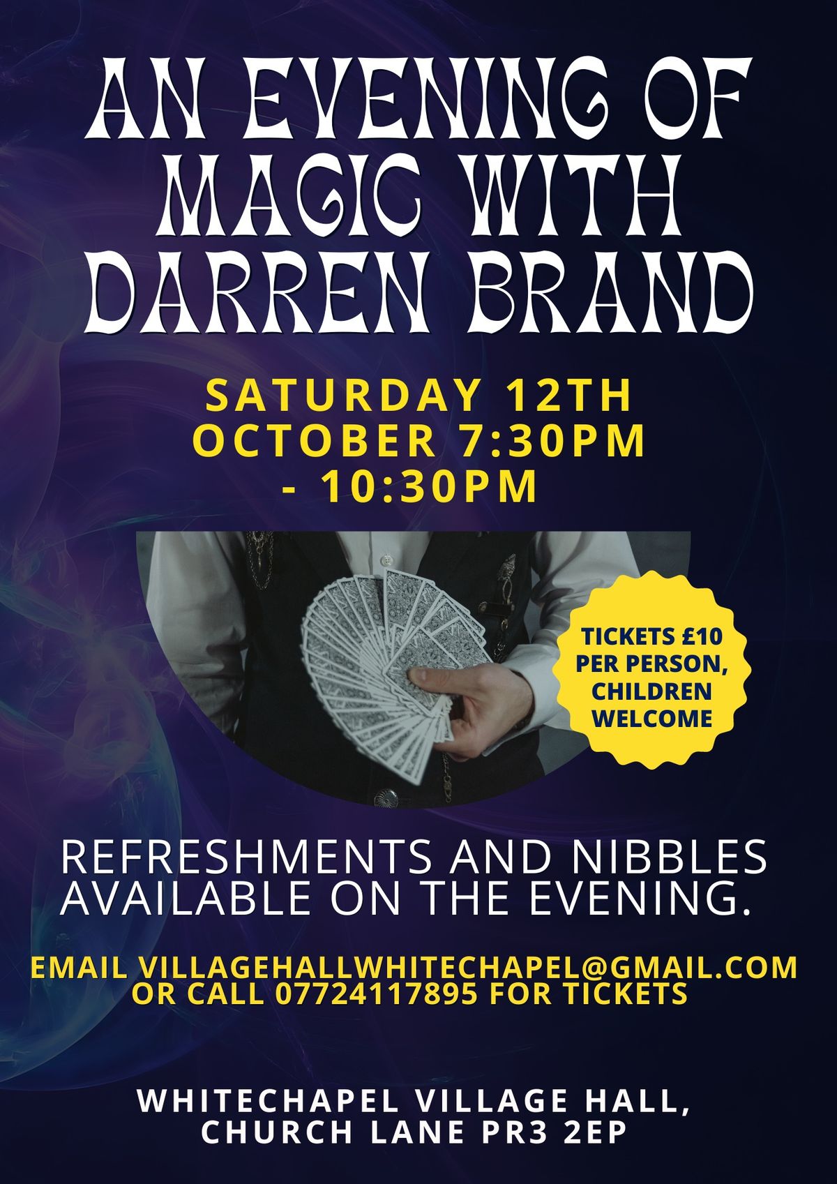 An Evening of Magic with Darren Brand