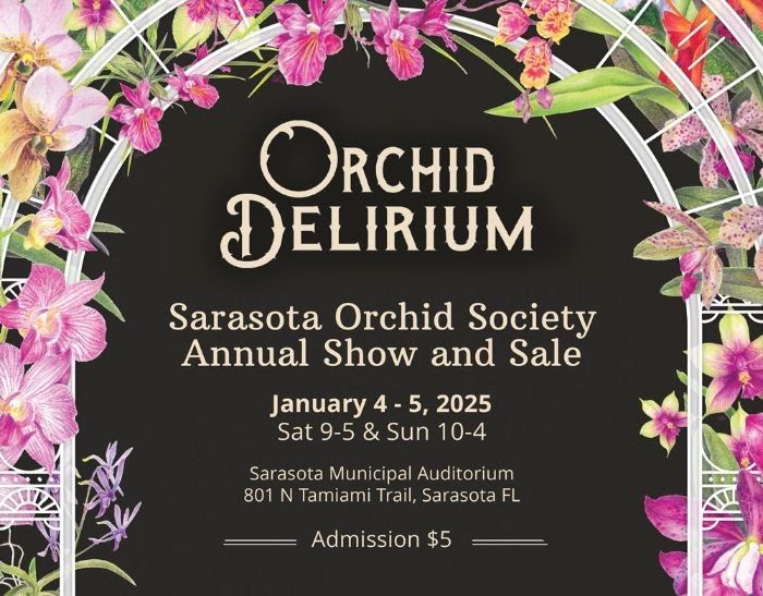 Field Trip to Orchid Show and Sale- Sarasota Orchid Society