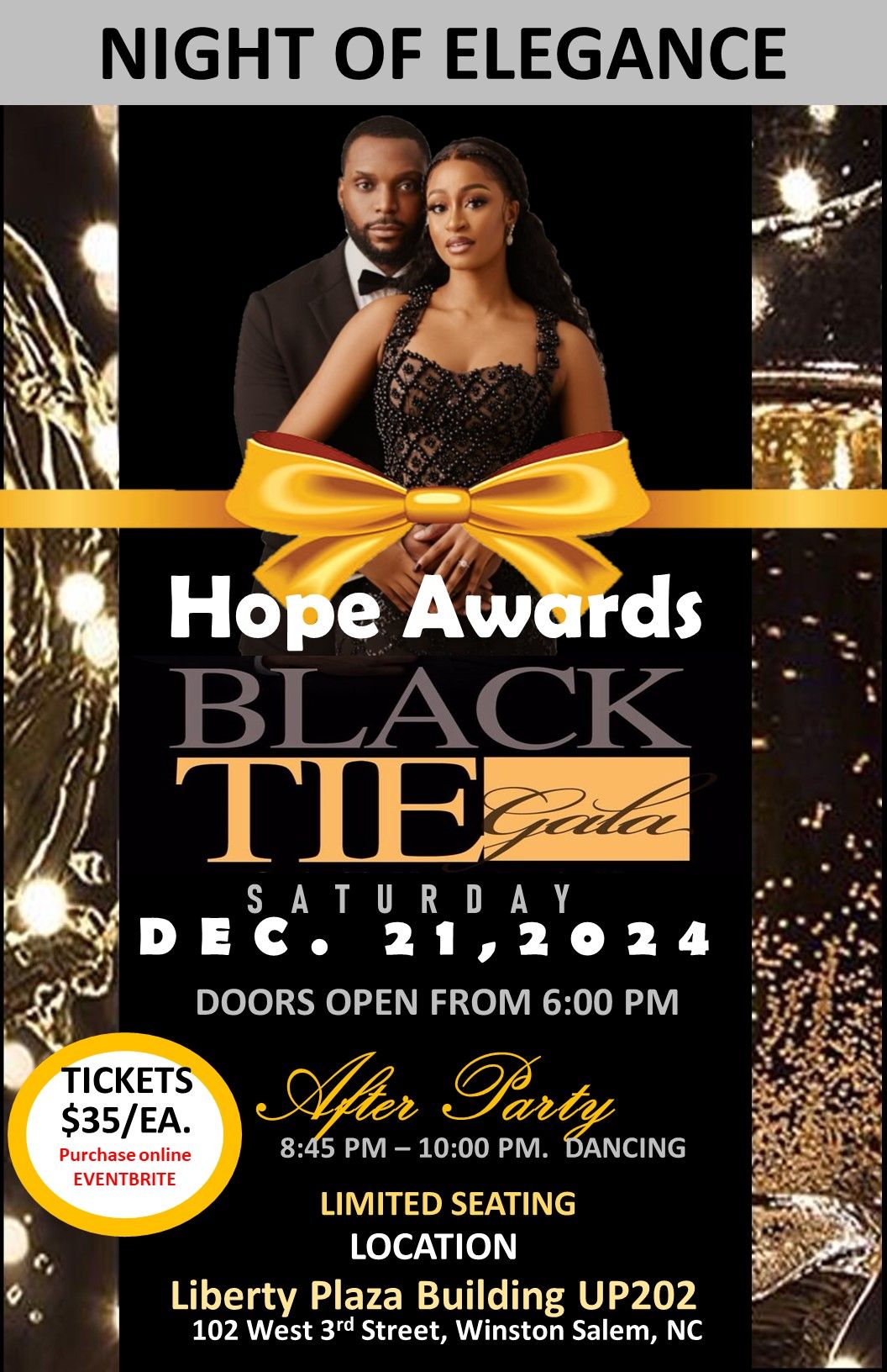 Hope Awards- Black Tie Gala