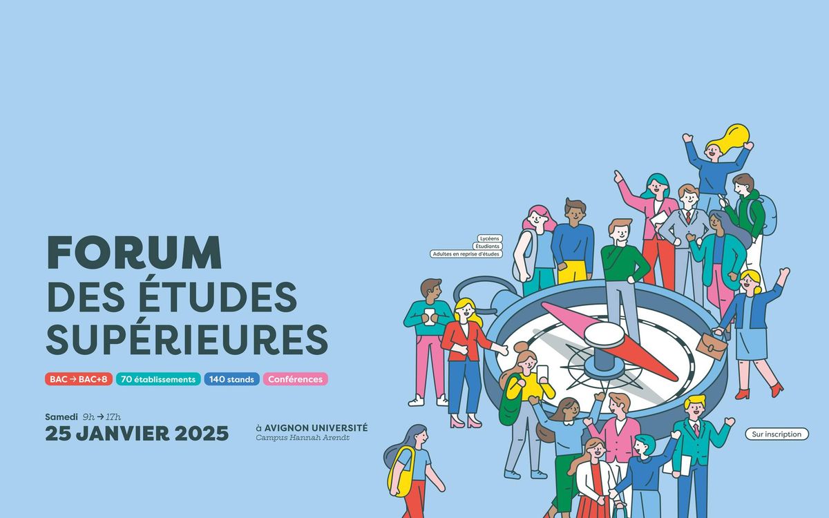 Forum des \u00e9tudes sup\u00e9rieures - Avignon Universit\u00e9