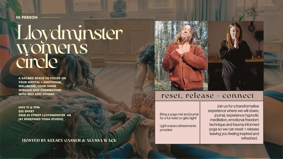 Lloydminster Women's Circle: Reset, release + connect