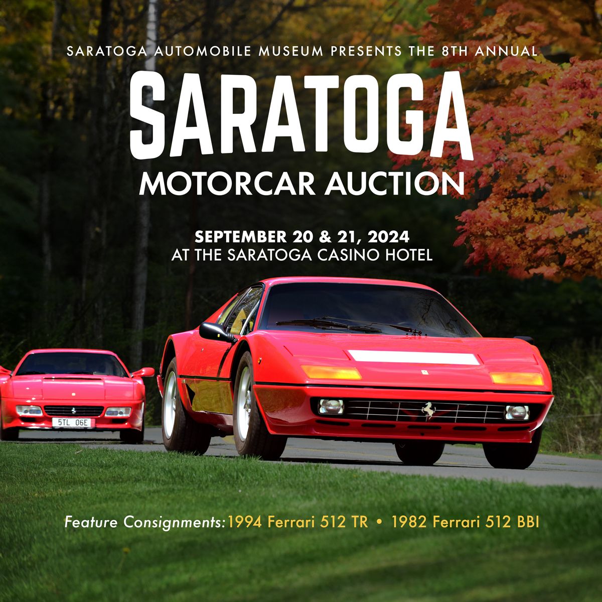 8th Annual Saratoga Motorcar Auction Day 1