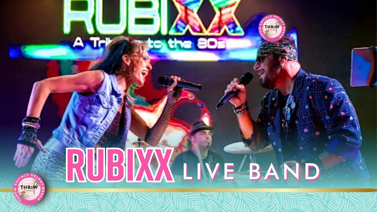 Rubixx Live Band @ THR\u014dW Social Delray Beach!