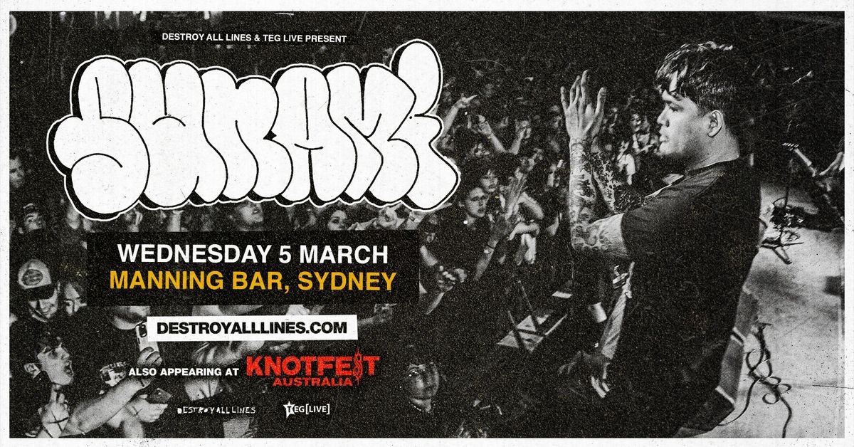 Knotfest Sideshow: Sunami| Manning Bar | Sydney | 18+