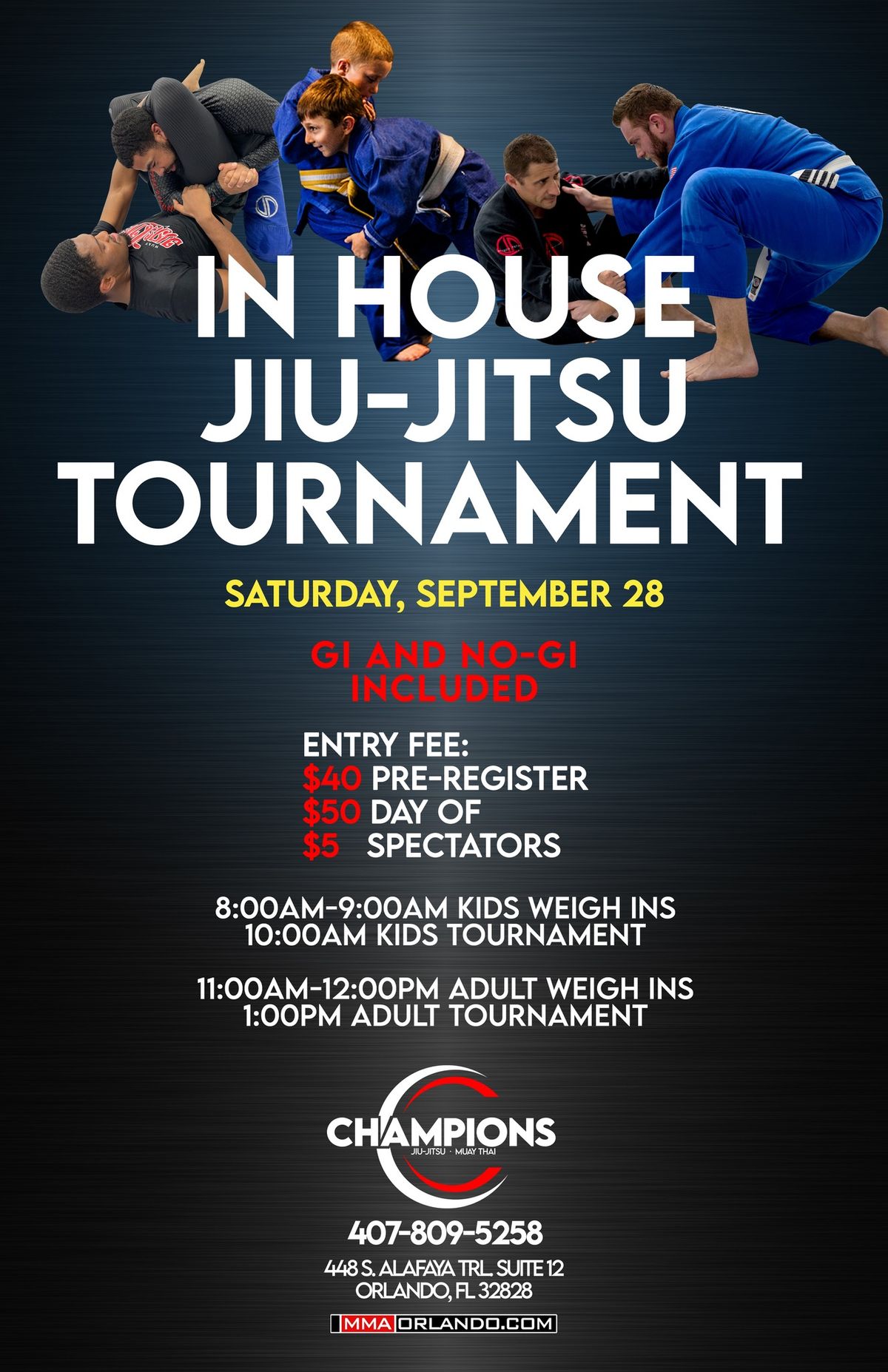 In House Jiu-Jitsu Tournament