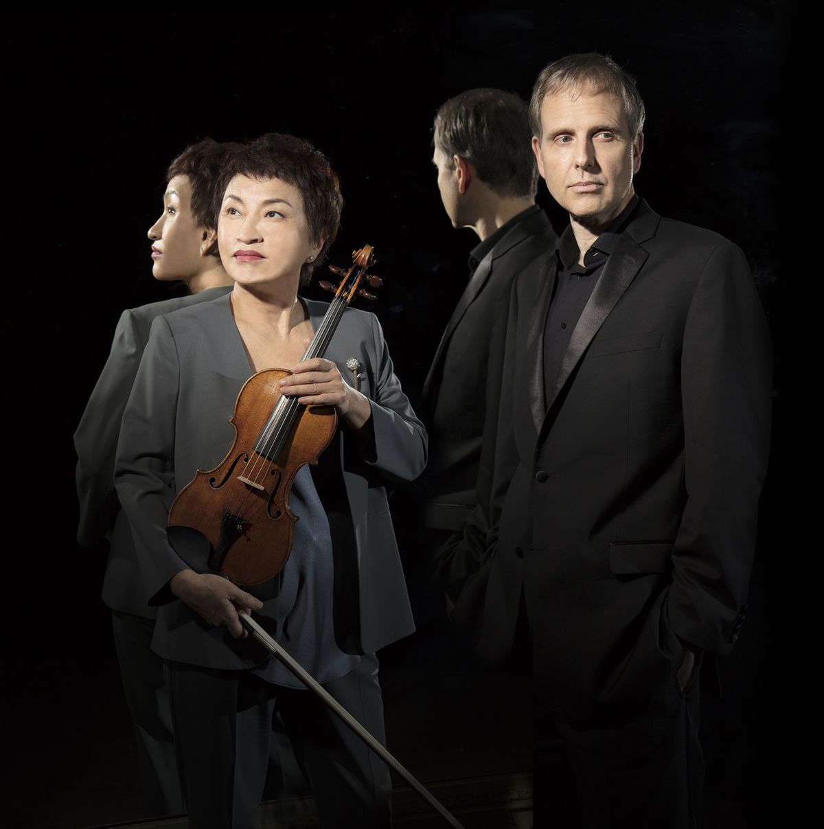 Kyung Wha Chung with Kevin Kenner at Koerner Hall