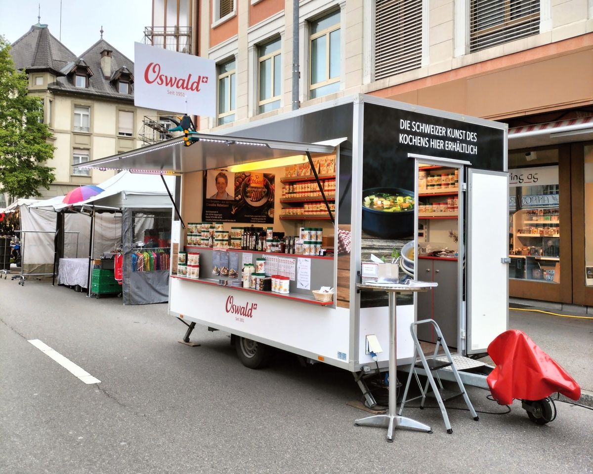 Klausmarkt Brugg AG mit Oswald