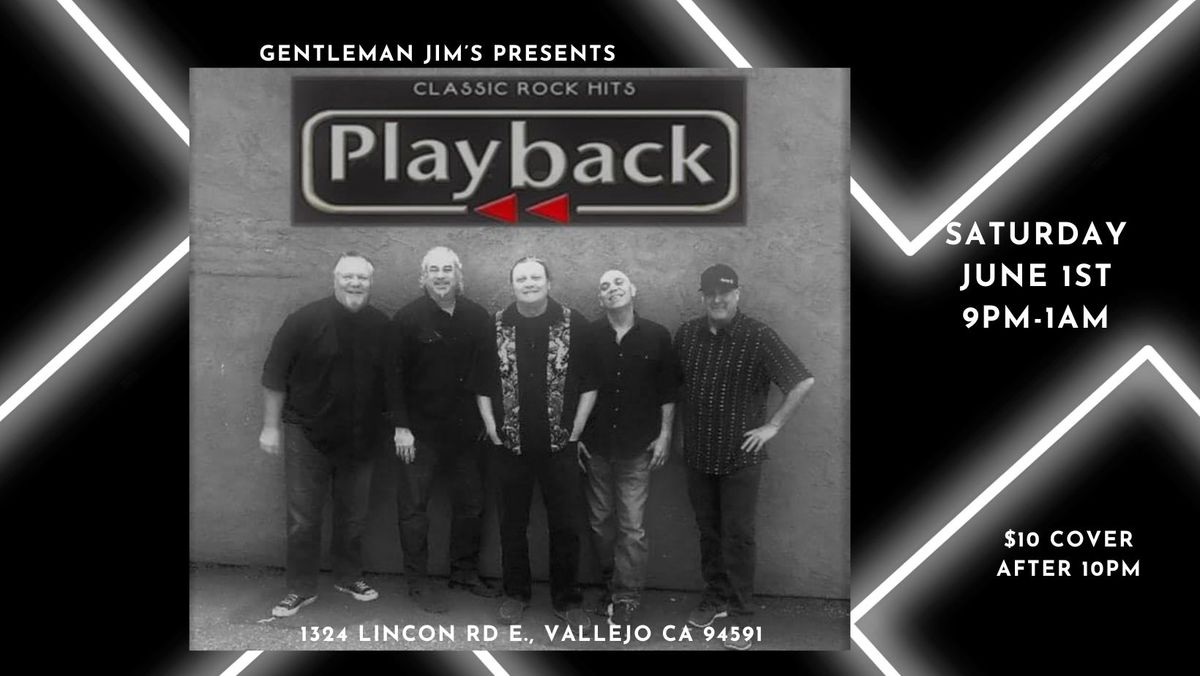 "Playback the Hits" are back at Gentleman Jim's