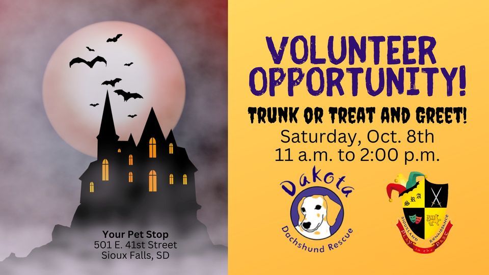 2022 Trunk or Treat colab w DDR volunteers needed