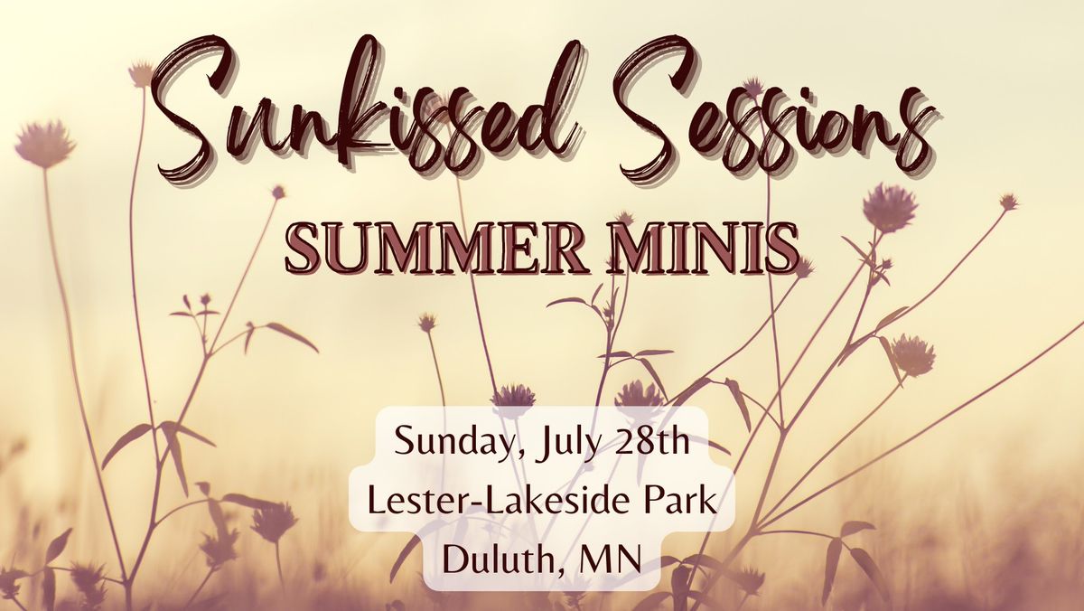 Sunkissed Sessions - Summer Minis