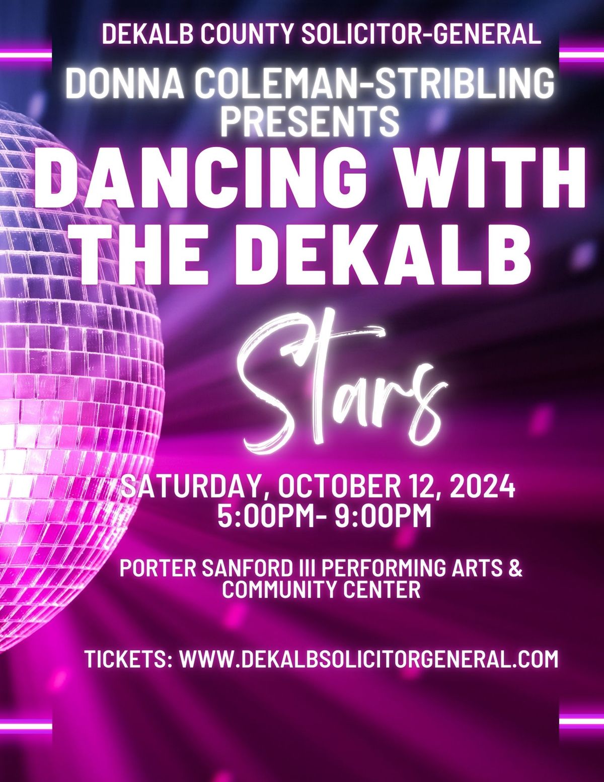 Dancing with the DeKalb Stars Dance Competition and Community Expo