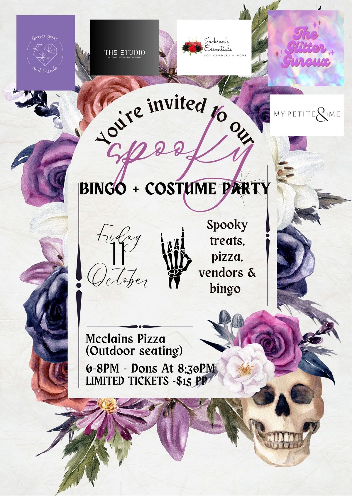 Halloween Bingo + Costume Party 