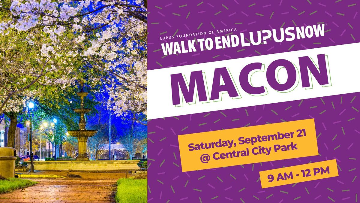 2024 Macon Walk to End Lupus Now