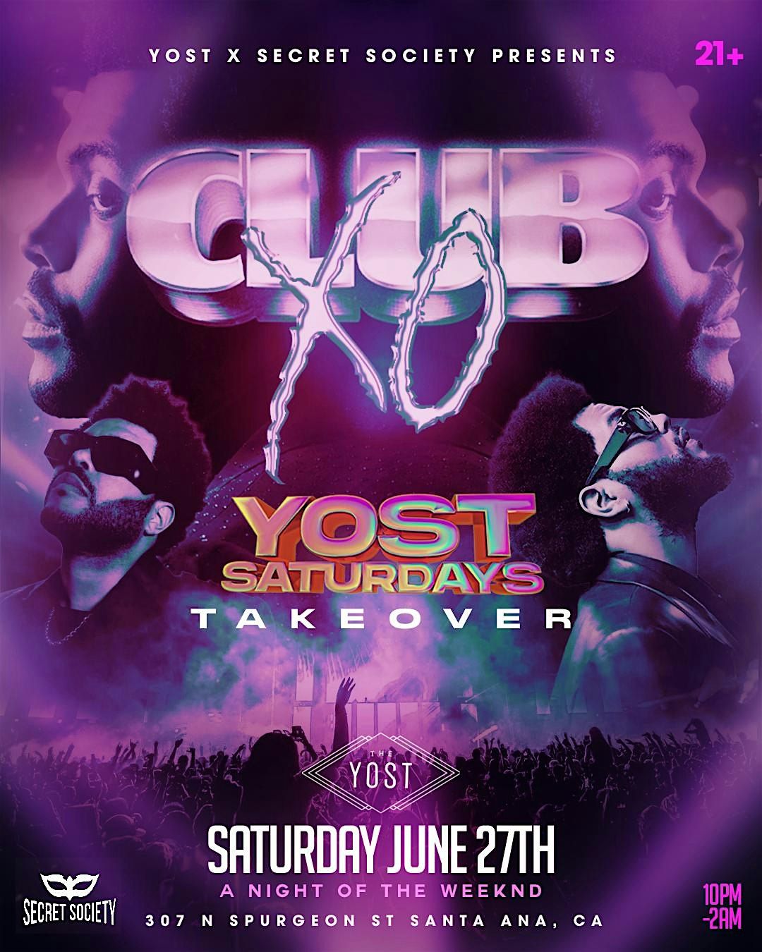 YOST SATURDAYS EXPERIENCE CLUB XO