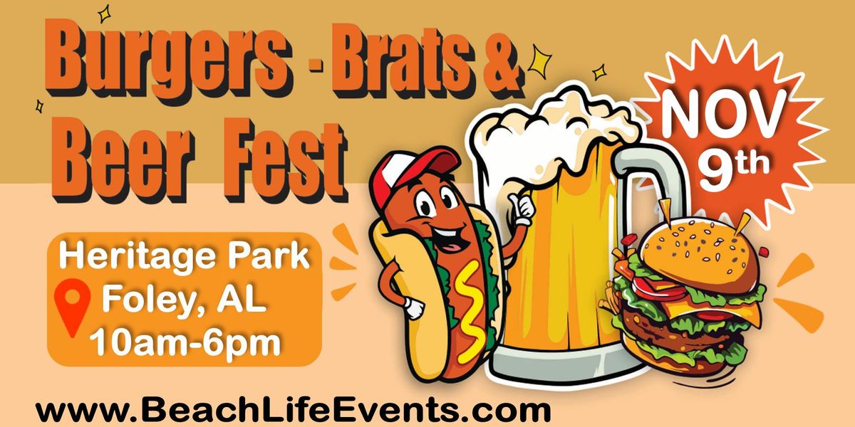 Burgers - Brats & Beer Fest