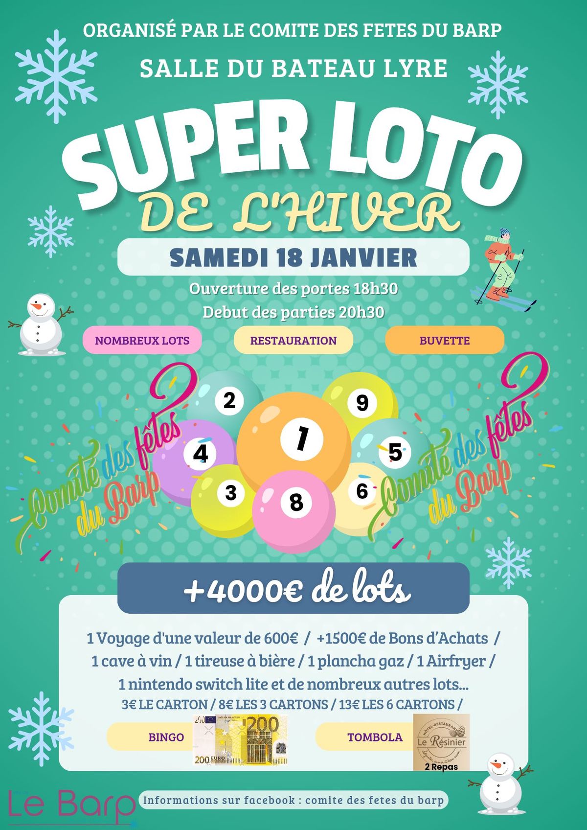 Grand loto de l'hiver