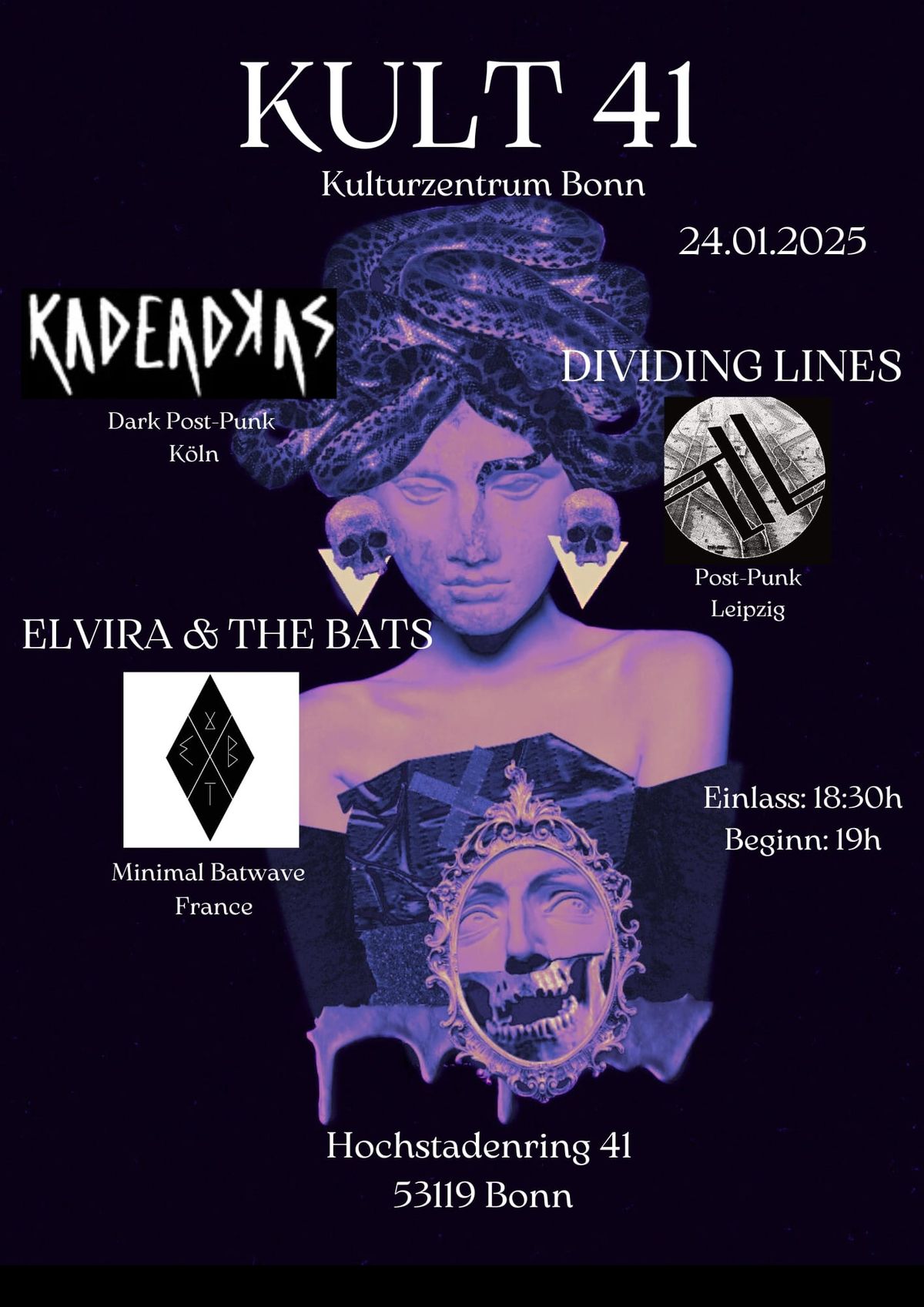 Elvira & The Bats \u2606 Dividing Lines \u2606 Kadeadkas