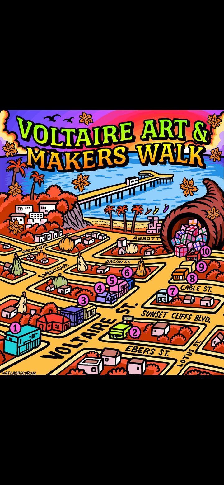 SMALL BUSINESS SATURDAY WITH VOLTAIRE ART & MAKERS WALK