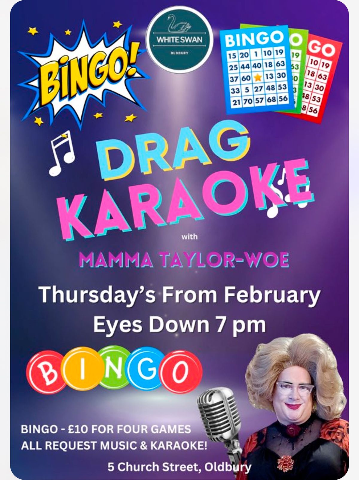 Drag Karaoke \/ Bingo Night