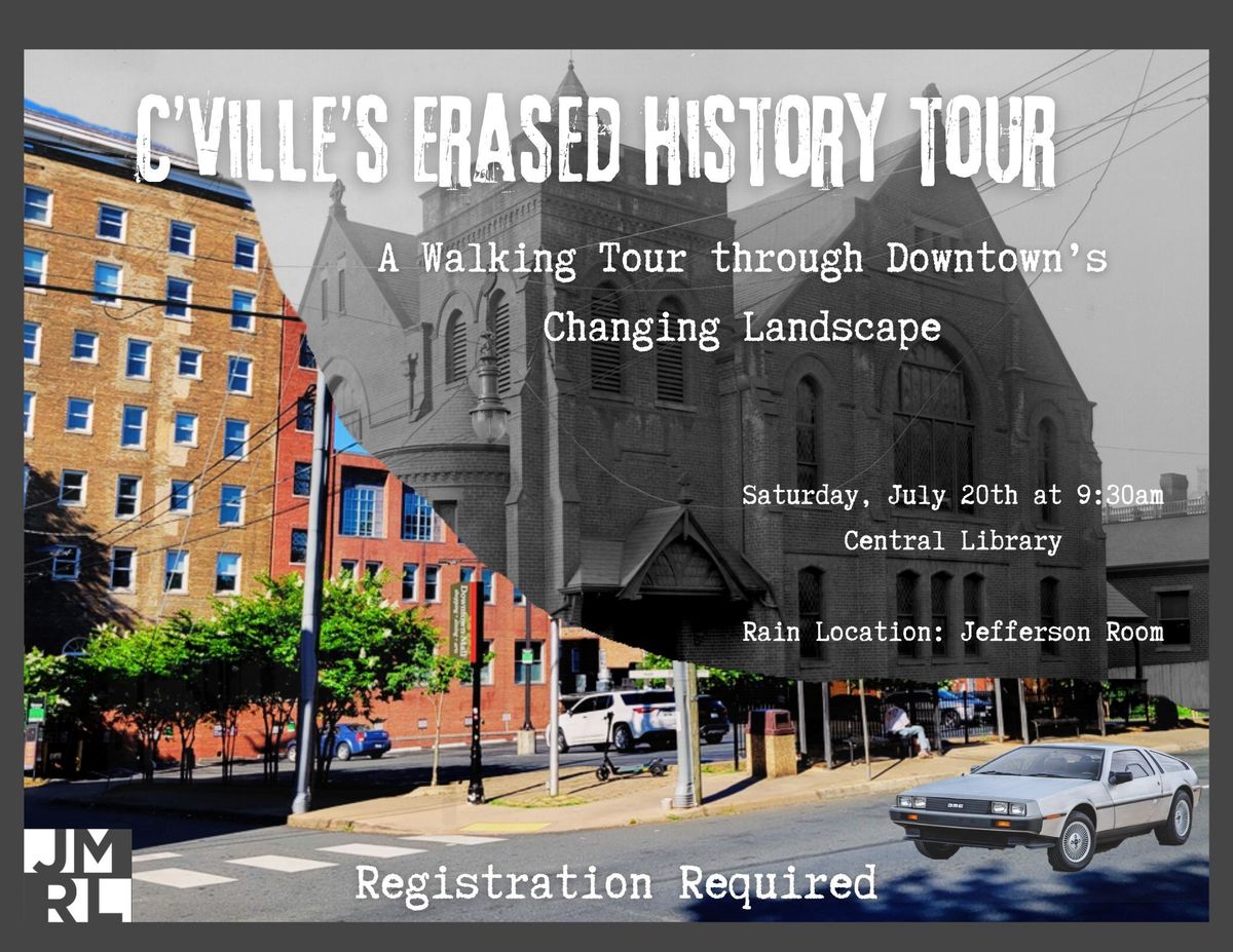 Cville's Erased History Tour with Miranda Burnett