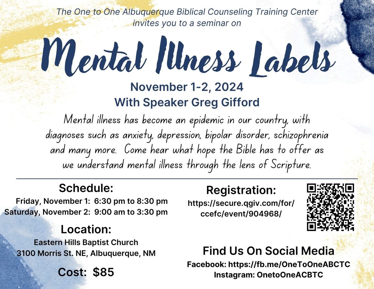 Mental Illness Labels with Greg Gifford