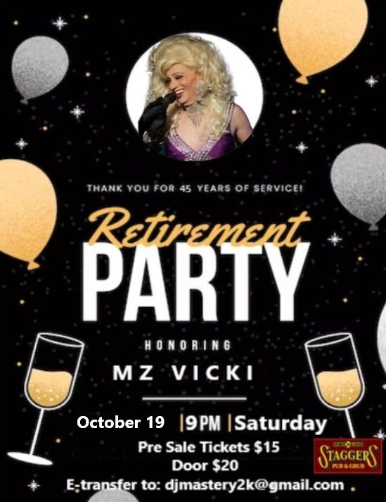 Mz. Vicki\u2019s Retirement Party