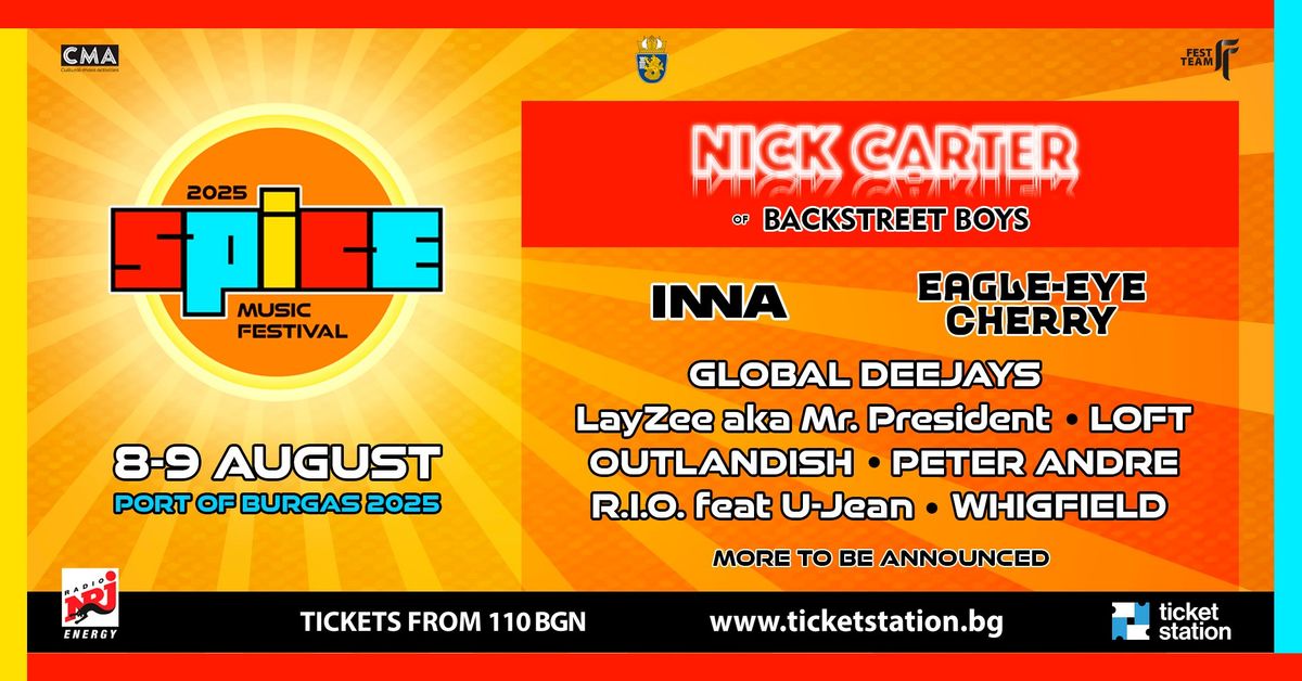 SPICE Music Festival 2025 \/ 08 \u0438 09 \u0430\u0432\u0433\u0443\u0441\u0442, \u041c\u043e\u0440\u0441\u043a\u0430 \u0413\u0430\u0440\u0430 \u0411\u0443\u0440\u0433\u0430\u0441