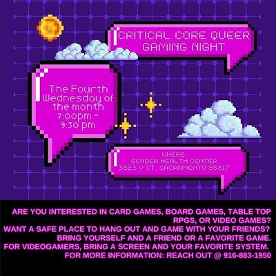 Critical Core Queer Gaming Group